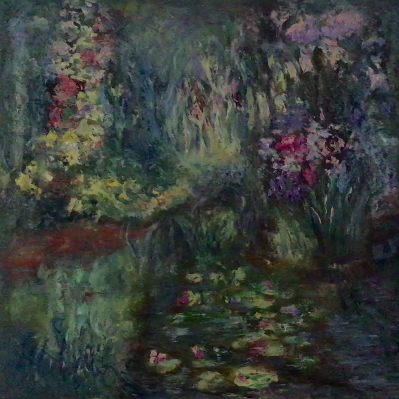 神秘花园原创油画 - 墙贴/壁贴 - 其他材质 咖啡色