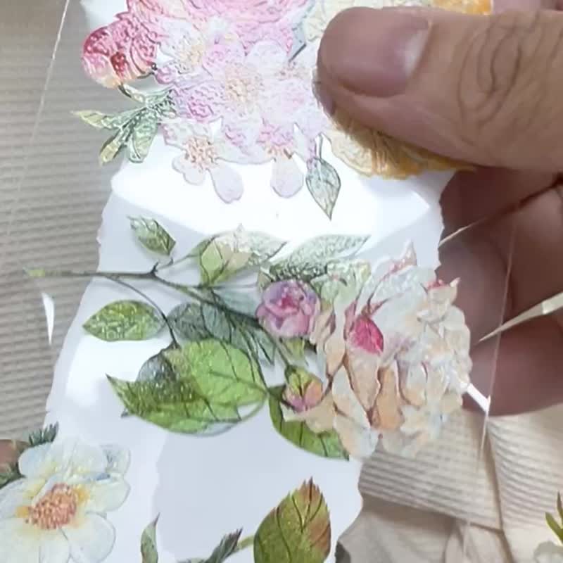 121暖花 - 纸胶带 - 塑料 多色