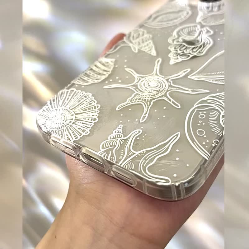 透白贝壳 透&白之舞系列 防摔手机壳 CSBN03 - 手机壳/手机套 - 硅胶 多色