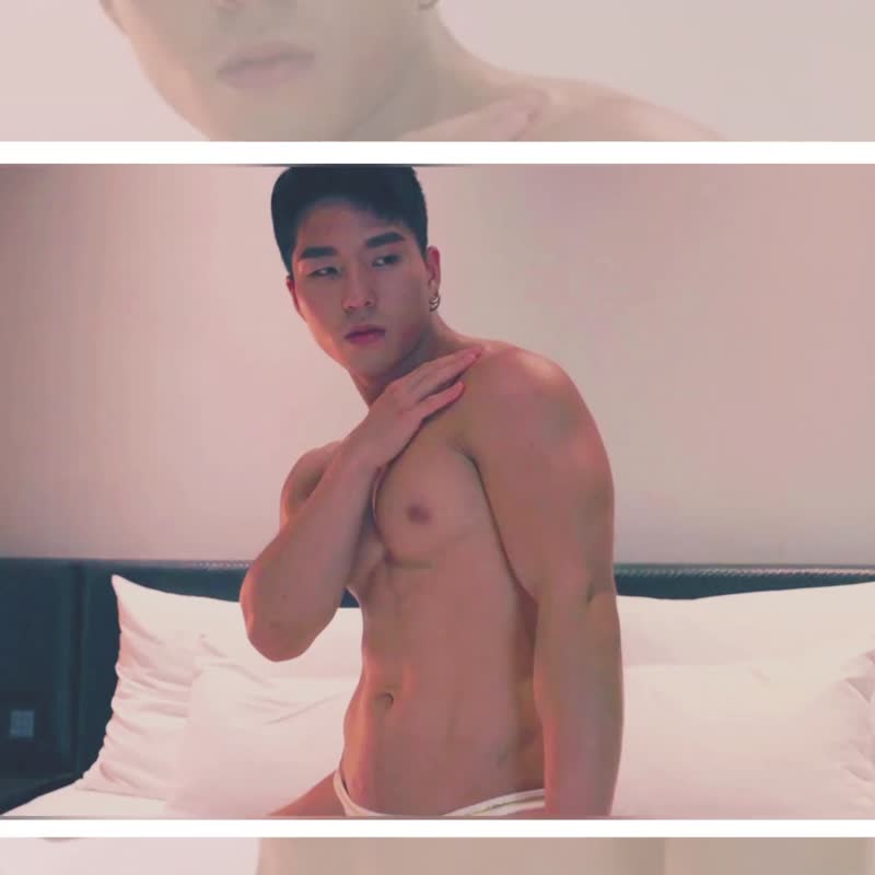 AttentionWear极筋系比基尼三角内裤【白色】│凉感细边 轻薄双丁 - 男士内衣裤 - 尼龙 白色