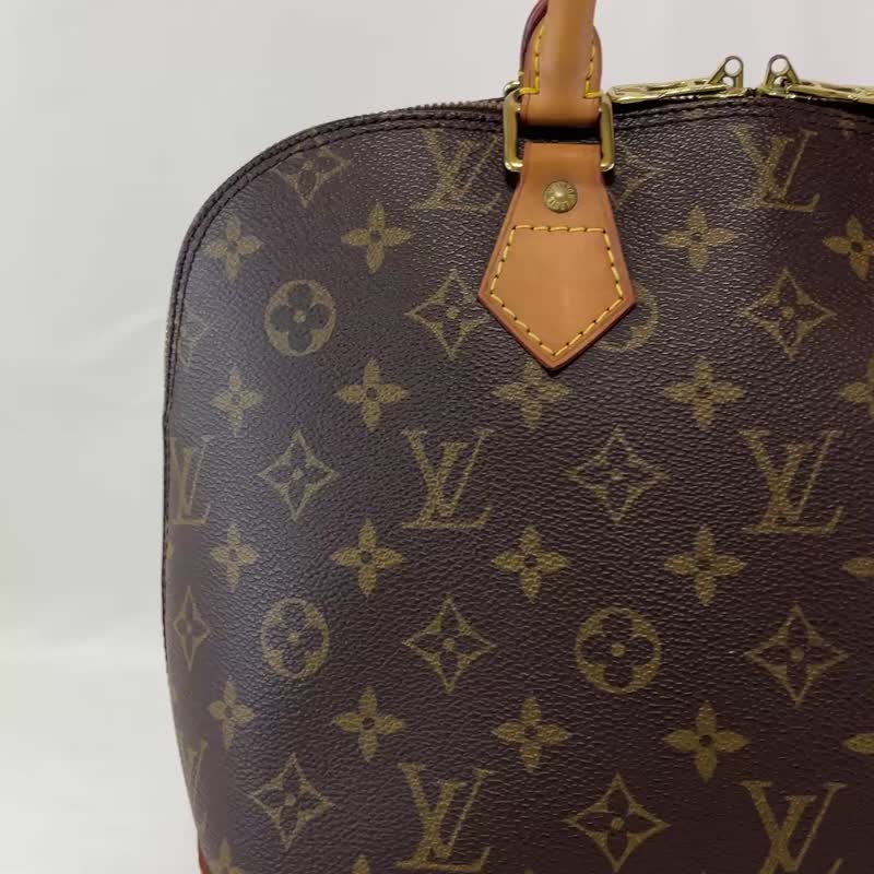 Louis Vuitton 路易威登 Alma PM Monogram 手提包 M51130 PVC 皮革 - 手提包/手提袋 - 真皮 咖啡色