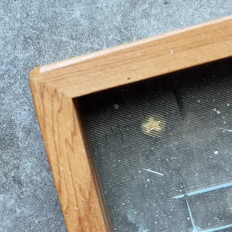 桧木十字星玻璃 小王子 这世界只有妳和我  居家布置 摆饰 艺术 - 摆饰 - 玻璃 黄色