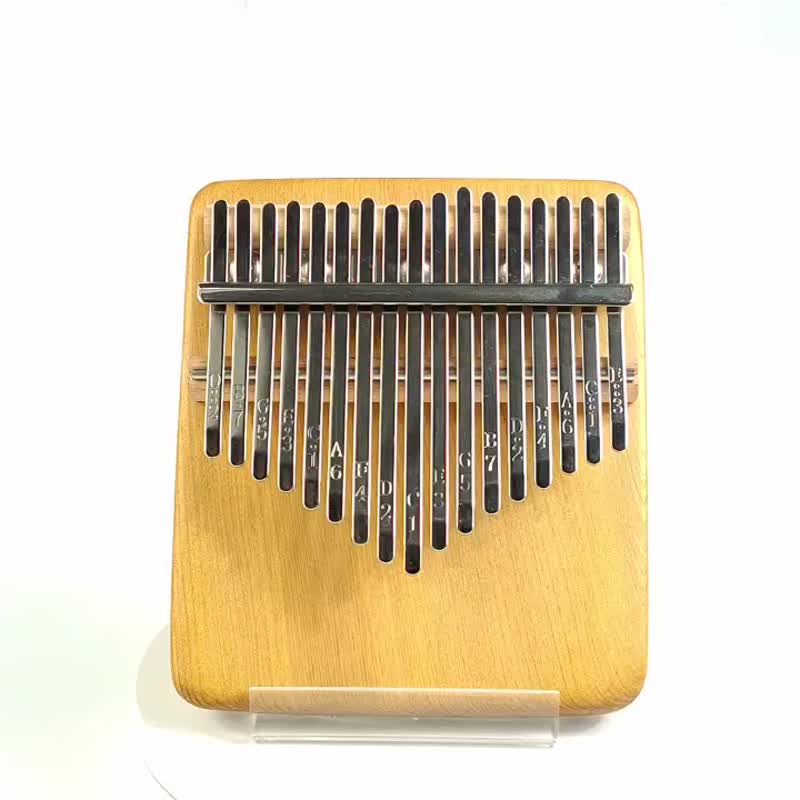 台湾肖楠拇指琴/17音拇指琴/KALIMBA - 吉他/乐器 - 木头 咖啡色