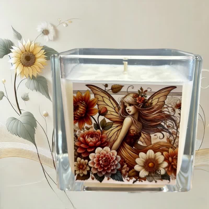 秋韵丰收香氛调香方杯蜡烛  天然大豆椰子蜡 可适用融蜡灯 - 蜡烛/烛台 - 蜡 咖啡色