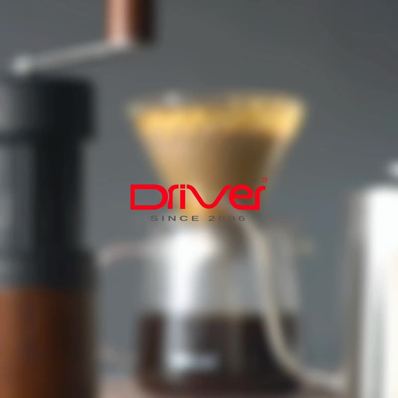 特殊钻石切割面设计丨 Driver 钻石滤杯 2-4cup - 咖啡壶/周边 - 其他金属 透明