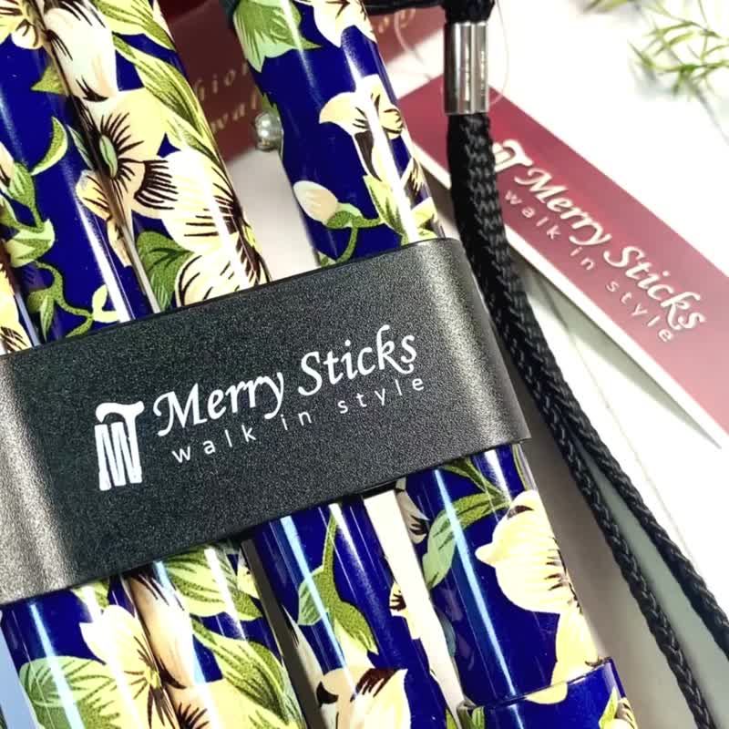 【长辈礼物首选】缤纷生活折叠手杖 - 杜鹃蓝 - 其他 - 铝合金 蓝色