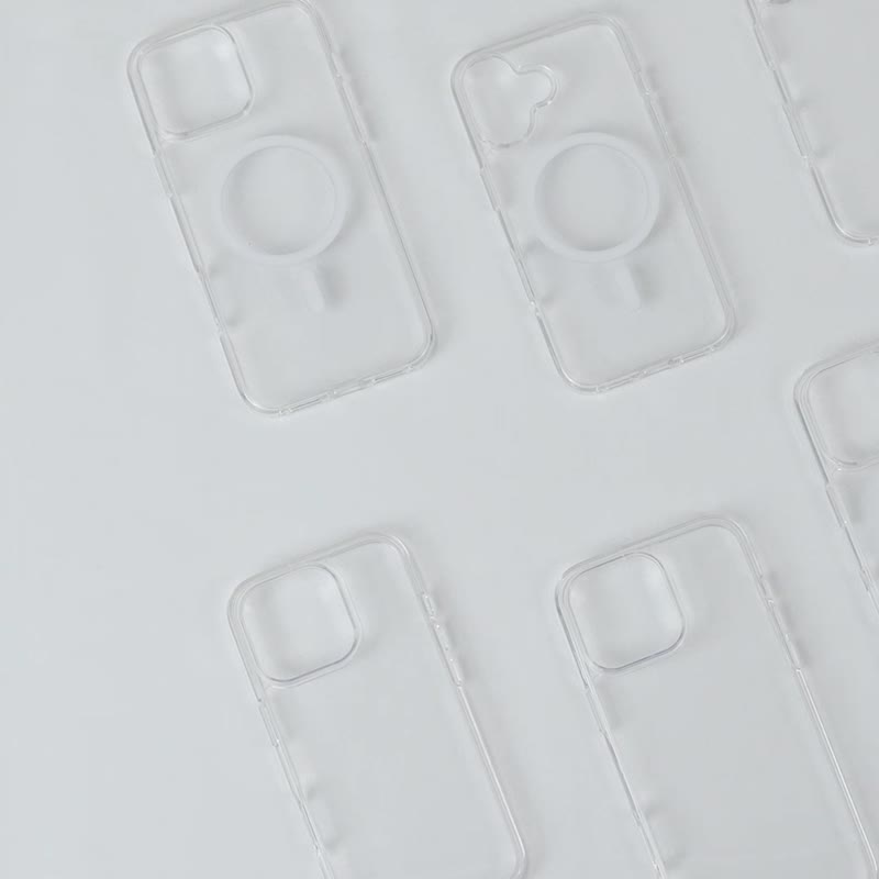 iPhone16 Nude 军规防摔透明壳 - 手机壳/手机套 - 塑料 