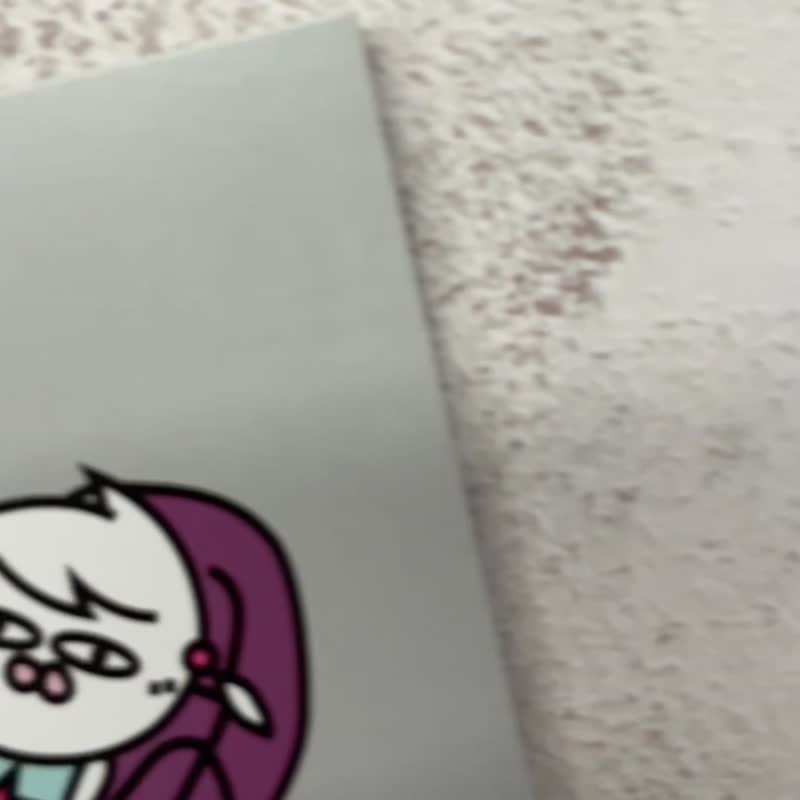 BOBO CHINGU :)  I'm going to veg out 明信片 酷卡 创意插画 - 卡片/明信片 - 纸 