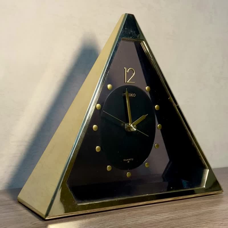 Seiko 金字塔时钟 - 时钟/闹钟 - 其他材质 金色