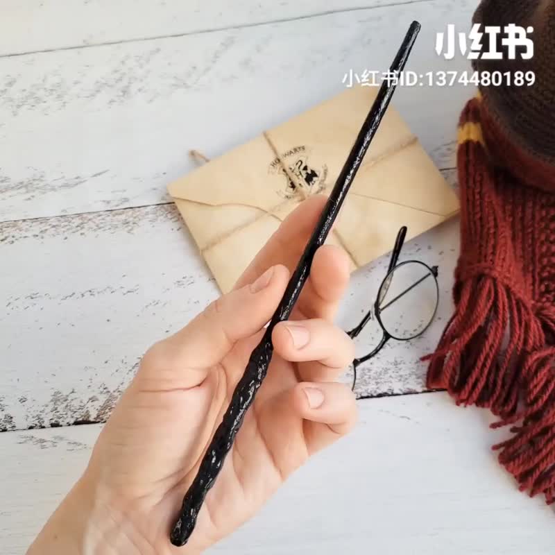 Newborn Wizard Hat/Wand/Scarf,Blanket . Baby photo props. Halloween Outfit - 婴儿饰品 - 羊毛 多色