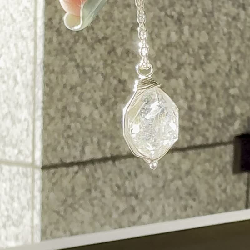 闪灵钻项链 原矿 赫基蒙 - 项链 - 水晶 