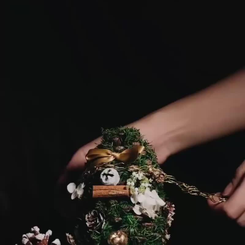 【圣诞树+手作项链课程】圣宴之树|不褪色|圣诞树课程|初学者可 - 植栽 - 植物．花 