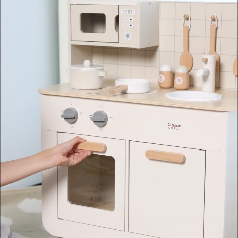 小小美食家厨房组【扮家家酒_适合3岁以上】 - 玩具/玩偶 - 木头 白色