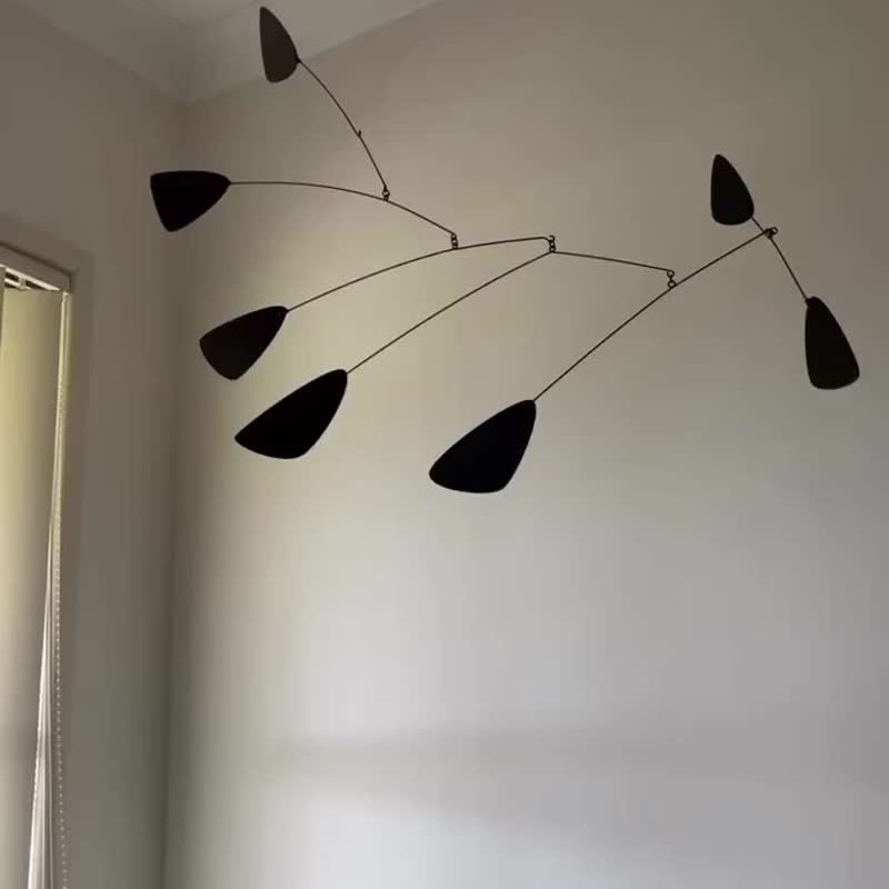 西班牙 VOLTA MYKONOS 简约大气 黑色艺术悬挂装饰  客厅金属装饰 - 摆饰 - 其他材质 多色