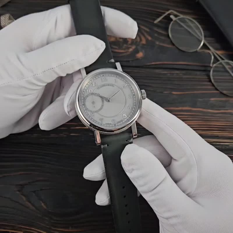 银色手表, 奢华手表, 正装腕表, 手工手表, 机械表, 婚姻观察, - 男表/中性表 - 其他材质 
