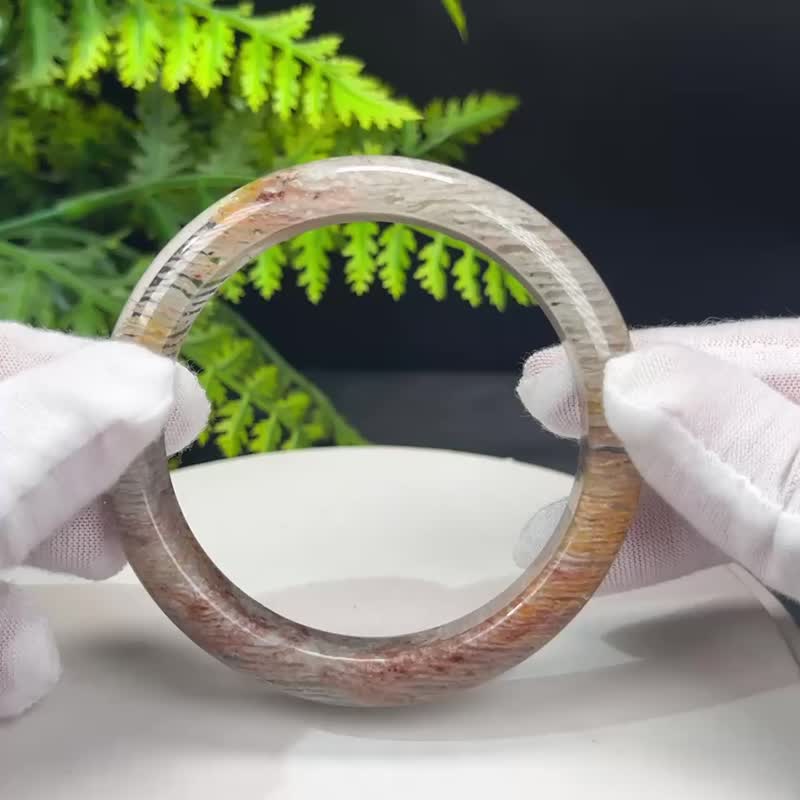 优质 四季幽灵水晶手镯 59MM 冰透千层双天眼 积极运势 活力生机 - 手链/手环 - 水晶 
