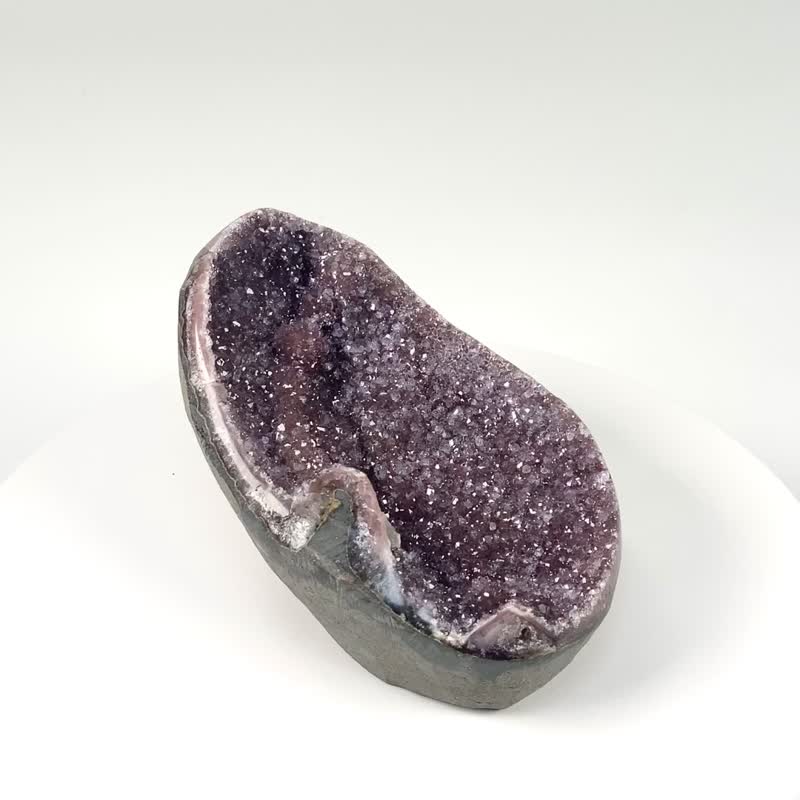 异象彩糖霜消磁盘 080709 - 摆饰 - 水晶 紫色
