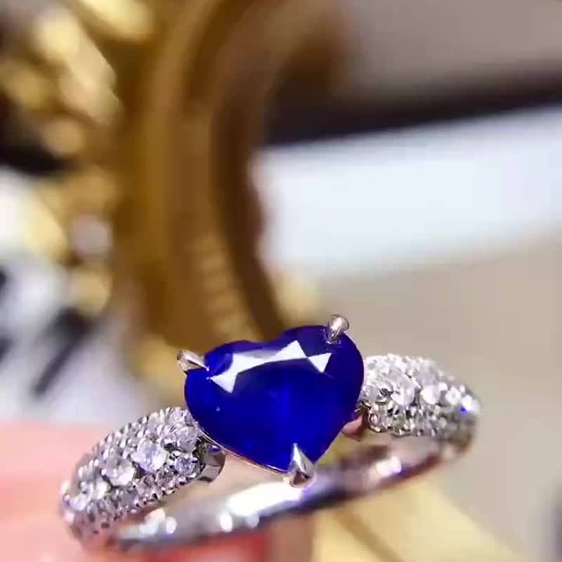 皇家蓝戒指  1.52克拉 - 戒指 - 宝石 