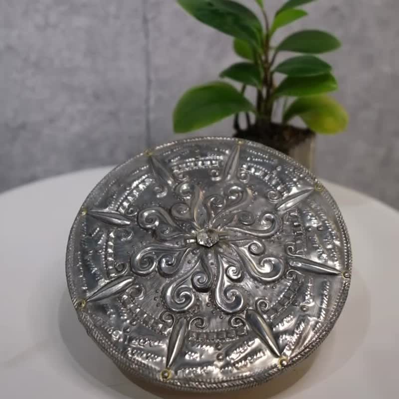 【礼物首选】星韵祝福│锡雕音乐铃│金工│居家摆件 - 摆饰 - 其他金属 银色