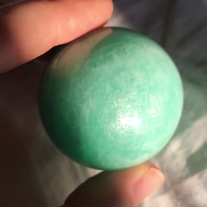 巴西 天河石 水晶柱 水晶原矿 天然原石  水晶  crystal 摆设 - 摆饰 - 水晶 蓝色