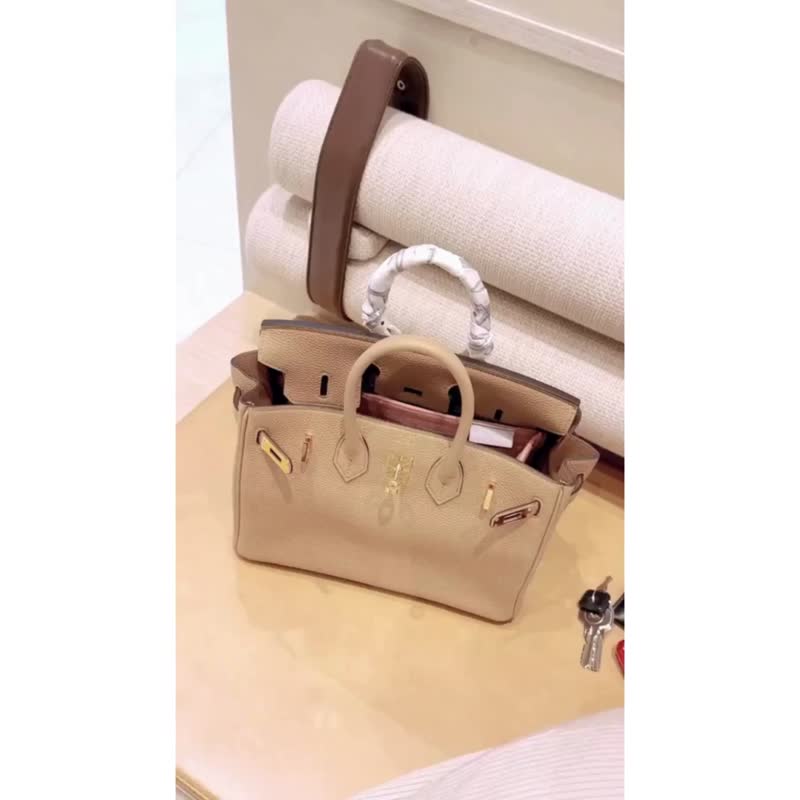 【香港制造|韩国绒布】手制内袋- Hermes Birkin 30-Sellier - 化妆包/杂物包 - 其他材质 多色