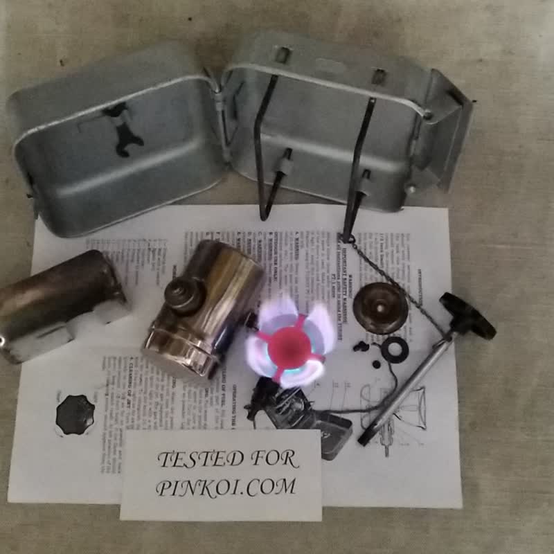 TOURIST PT-1 汽油炉苏联 OPTIMUS 8R 克隆 f 露营背包服务 - 露营用品 - 其他金属 