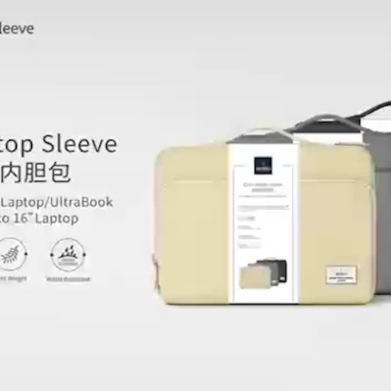 WIWU - 16英寸 Alpha 手提电脑袋 - 电脑配件 - 防水材质 黑色