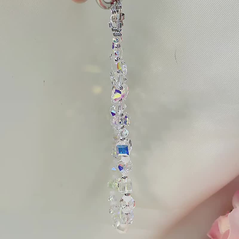 Rom828串珠手机链-仙境之桥177 - 挂绳/吊绳 - 水晶 