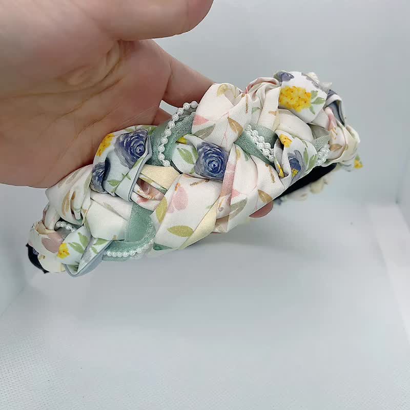 手工塑形减压发箍 -瞬间 - 发带/发箍 - 聚酯纤维 