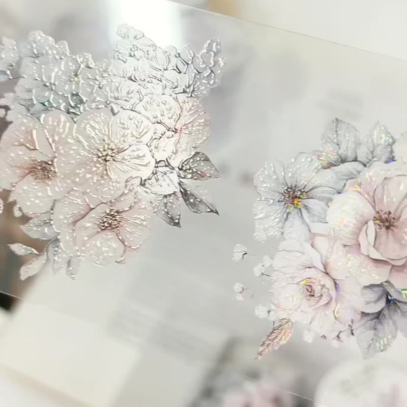 破烂花 PET 胶带 - 纸胶带 - 其他材质 