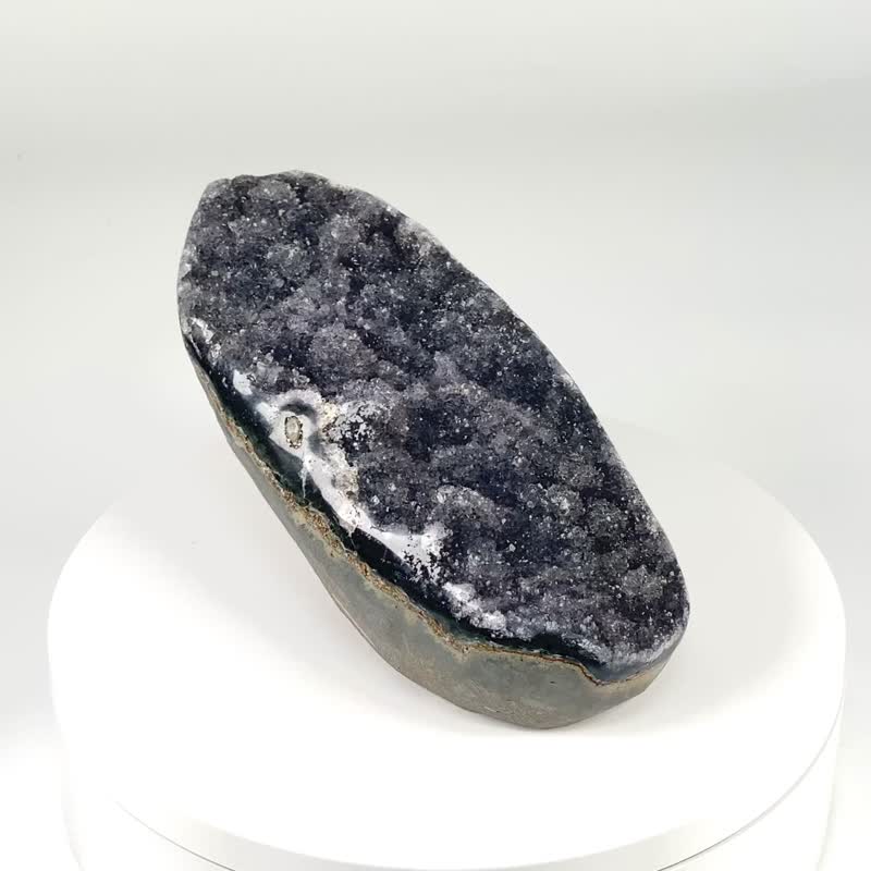 异象彩糖霜消磁盘 111324 - 摆饰 - 水晶 紫色
