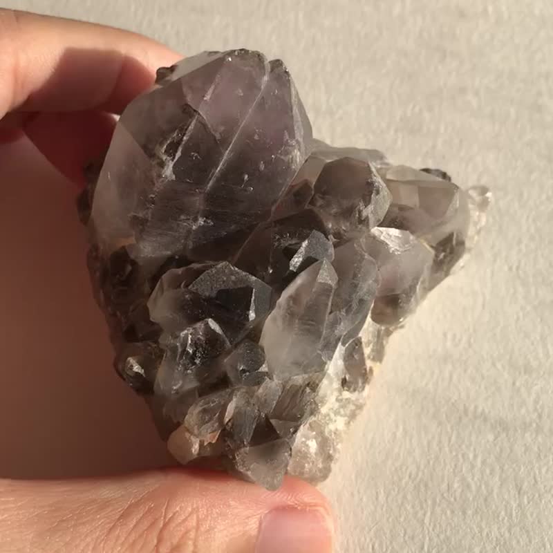 刚果 紫水晶 紫晶簇 紫镇 水晶簇 大牙 水晶原矿 摆设 原石 - 摆饰 - 水晶 紫色