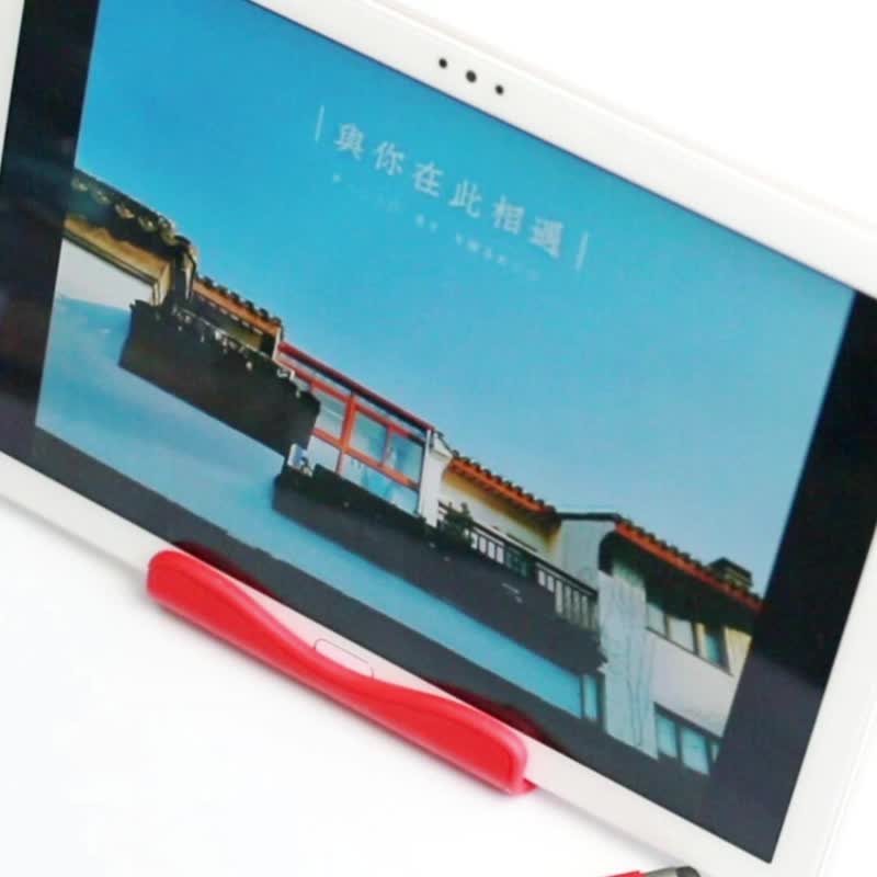 平板电脑支架带触控笔 ipad桌面支架便携旅行英国IF文创 - 其他 - 塑料 