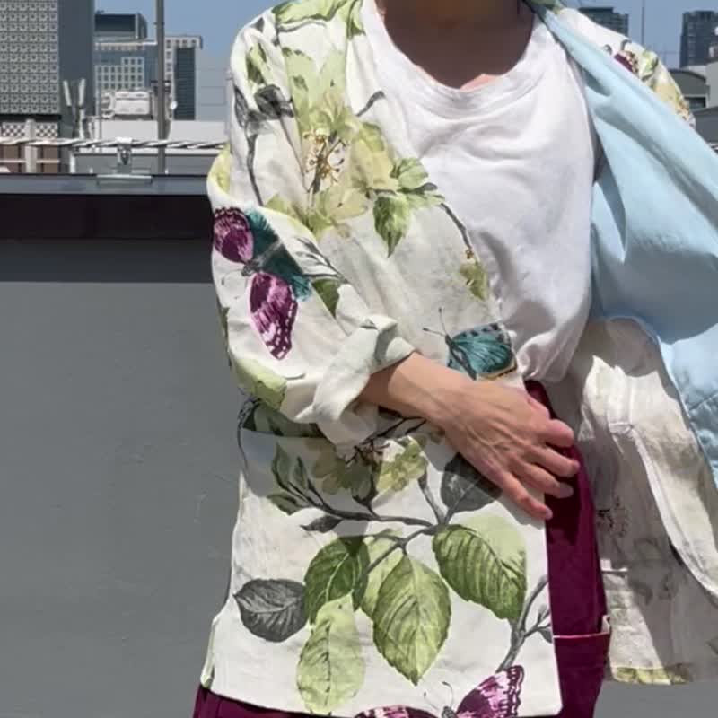 严选法国亚麻 帅气美丽的春夏夹克 独一无二 - 女装休闲/机能外套 - 棉．麻 多色