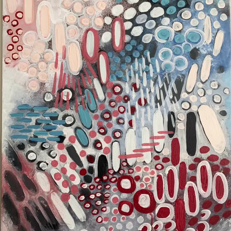 流奶与蜜之地-原创压克力画53x65 - 海报/装饰画/版画 - 压克力 