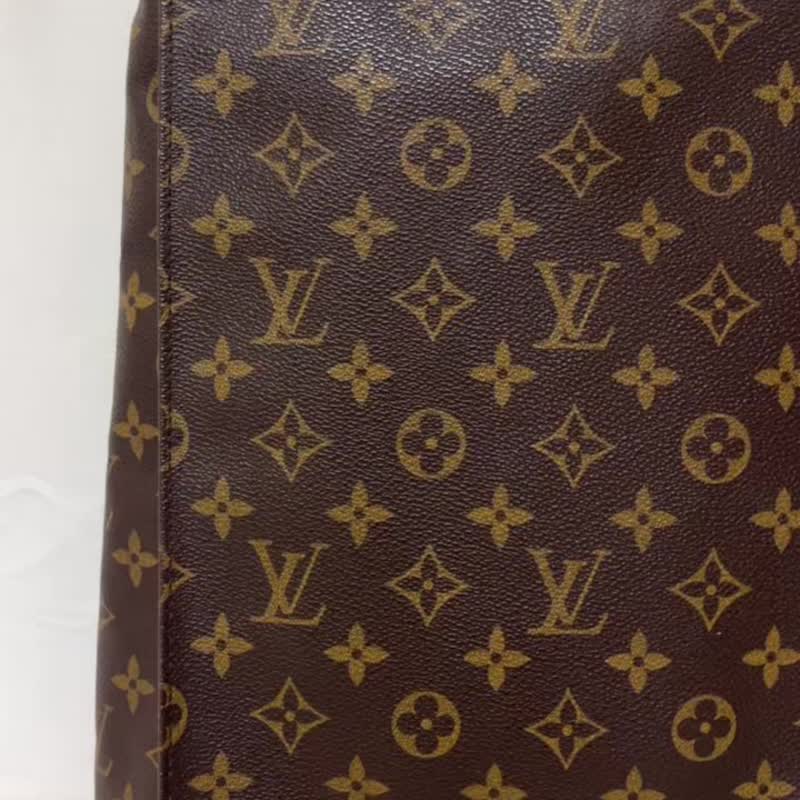 正品 Louis Vuitton 路易威登 Musette Monogram 肩背包 PVC 皮革 M51256 二手 - 侧背包/斜挎包 - 其他材质 咖啡色
