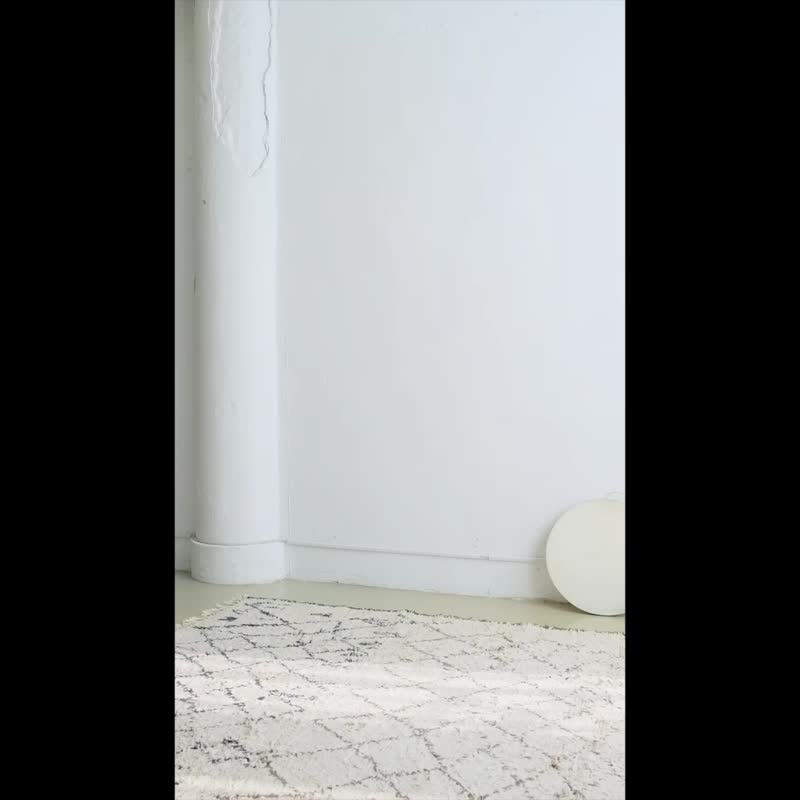 V 领落肩宽袖上衣 浅灰 - 女装上衣 - 棉 灰色
