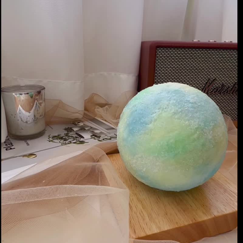 地球小夜灯 - 灯具/灯饰 - 蜡 蓝色