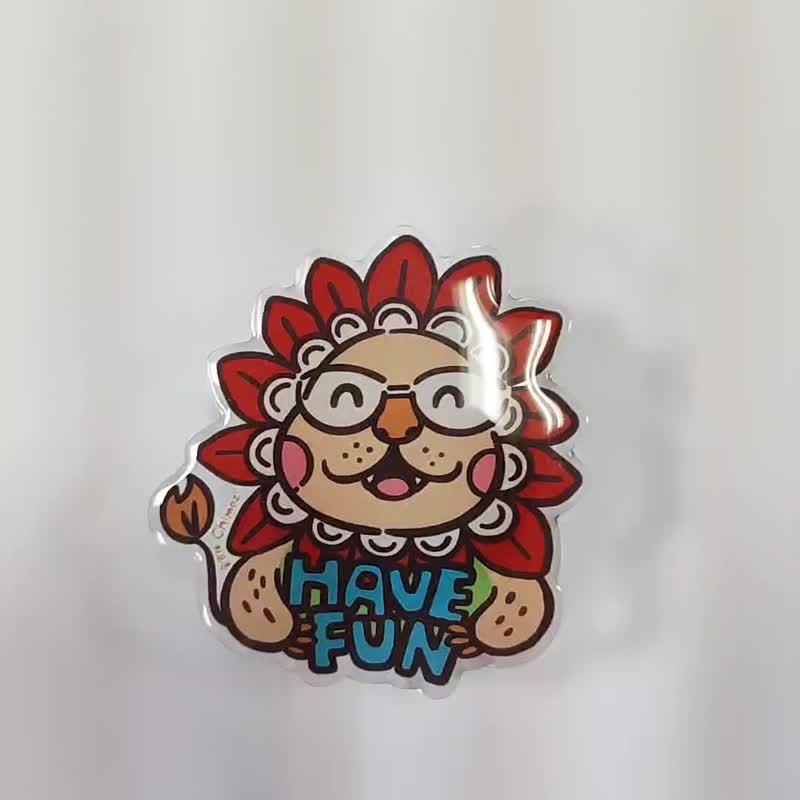 赤毛族Falo气囊手机支架 Have Fun - 手机座/防尘塞 - 塑料 多色