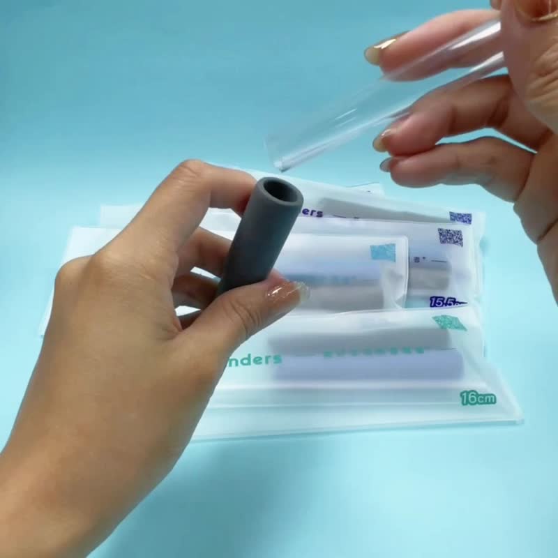 Finders Tritan 环保伸缩珍珠吸管【Radian不锈钢 / Pro32 专用】 - 环保吸管 - 硅胶 多色