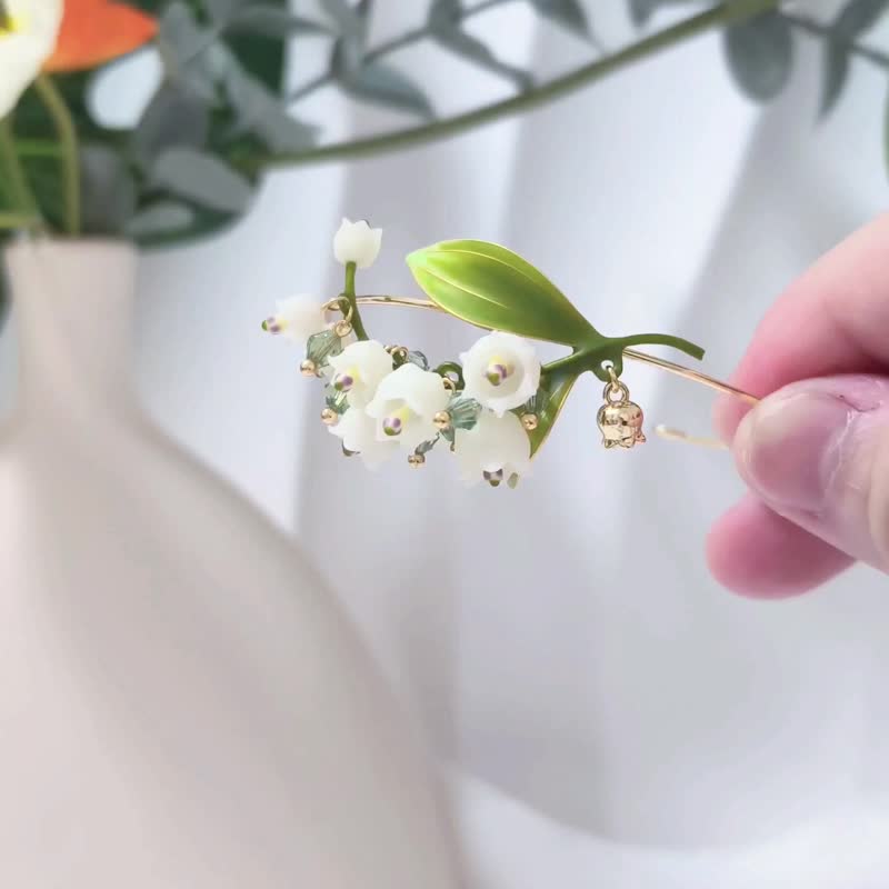 铃兰手镯 - 手链/手环 - 树脂 白色