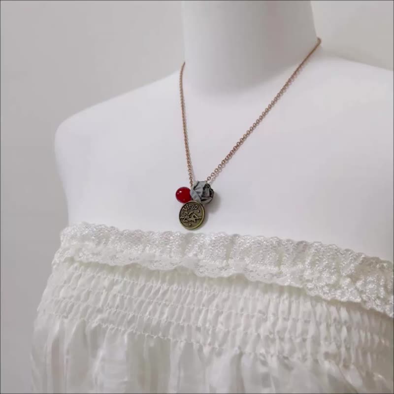 处女座 天秤座 天蝎座 射手座 香氛琉璃项链手链 玫瑰钛钢玫瑰金 - 手链/手环 - 不锈钢 多色