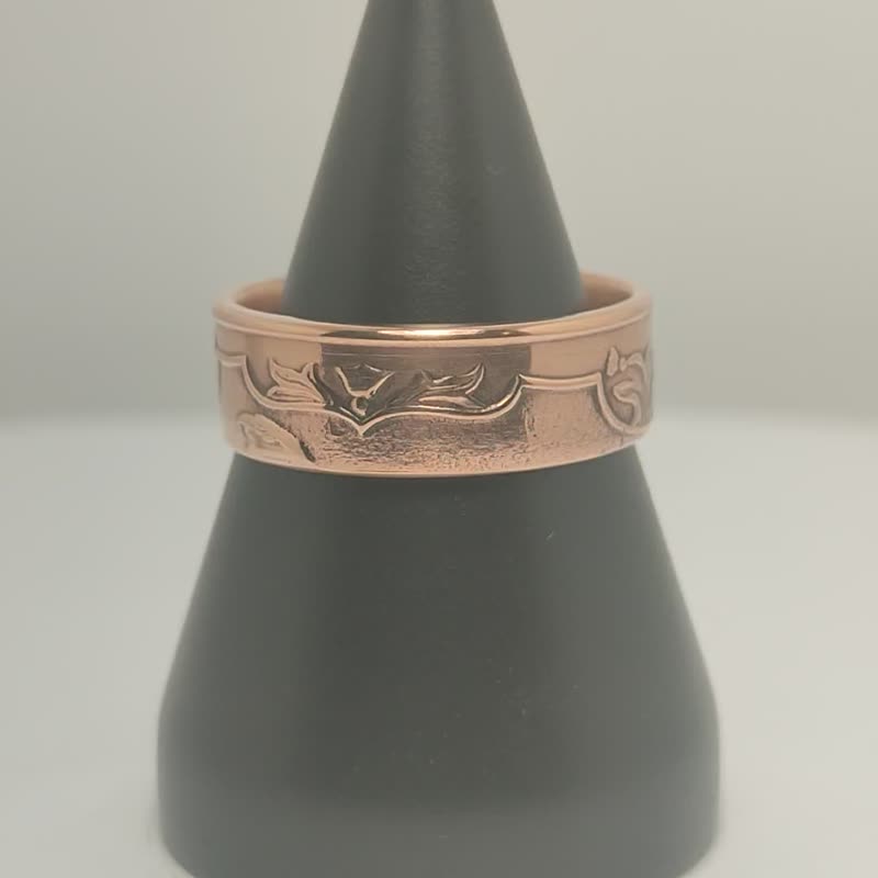 马恩岛硬币戒指，马恩岛女士戒指，马恩岛硬币戒指，女士戒指 - 戒指 - 其他金属 