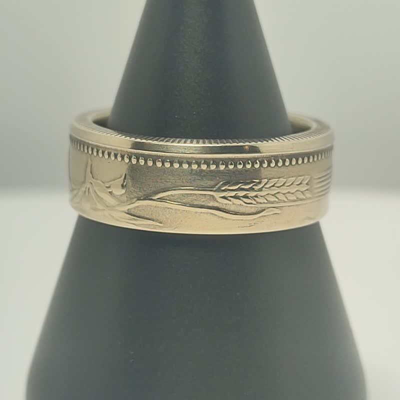 Turkey Coin Ring 1000 lire 1984-1988 coin rings for men coin rings for women - 戒指 - 其他金属 