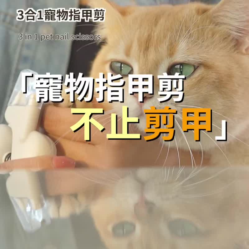 VOOCOO蔚刻 3合1伍德氏灯宠物指甲剪 - 清洁/美容 - 塑料 