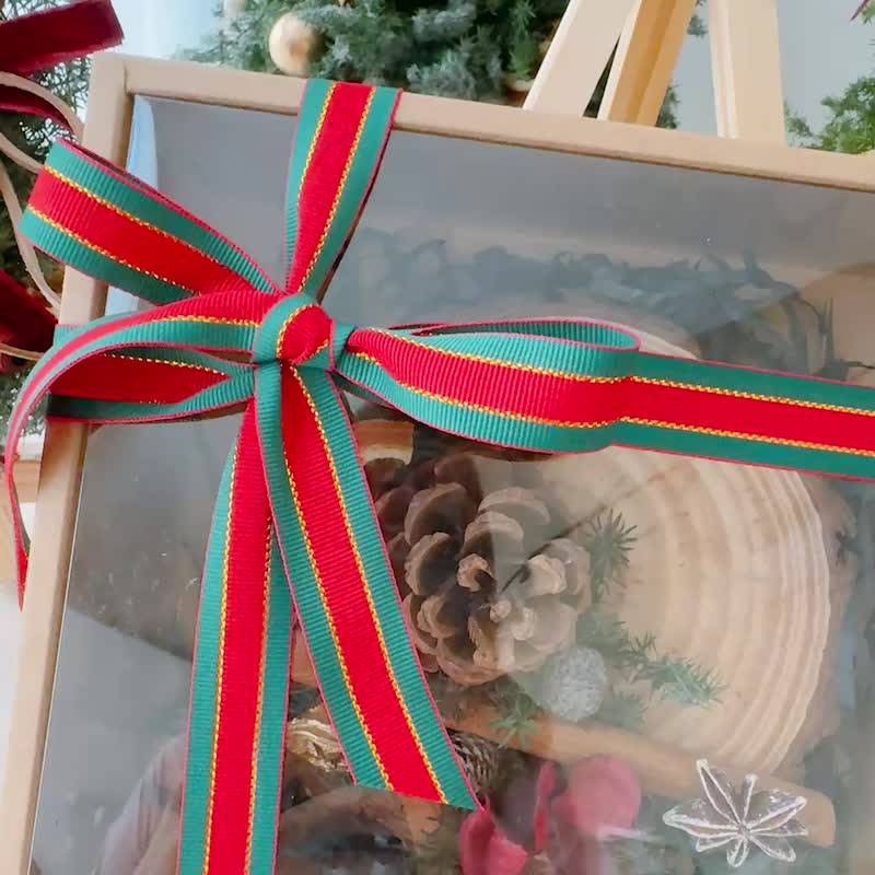 圣诞林雨。圣诞节 摆饰 永生雪松 - 干燥花/捧花 - 植物．花 