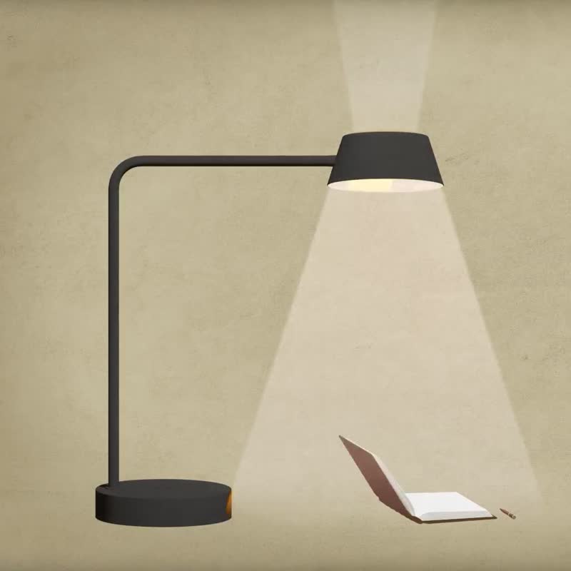 OLO 可调光 可翻转 书桌床头两用 阅读桌灯 - 灯具/灯饰 - 其他金属 