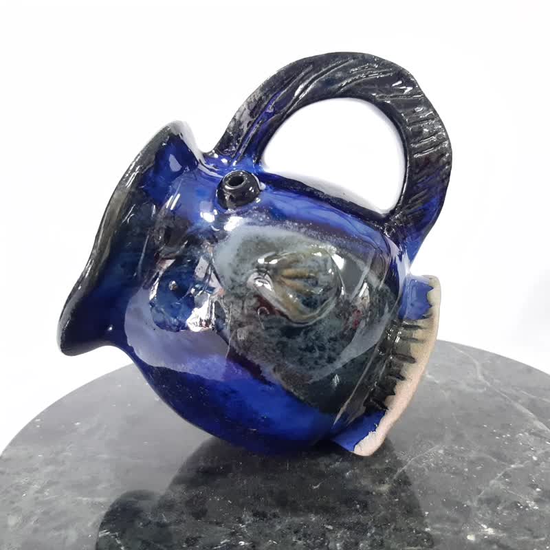 大嘴鱼可立卧陶杯 - 其他杯子 - 陶 