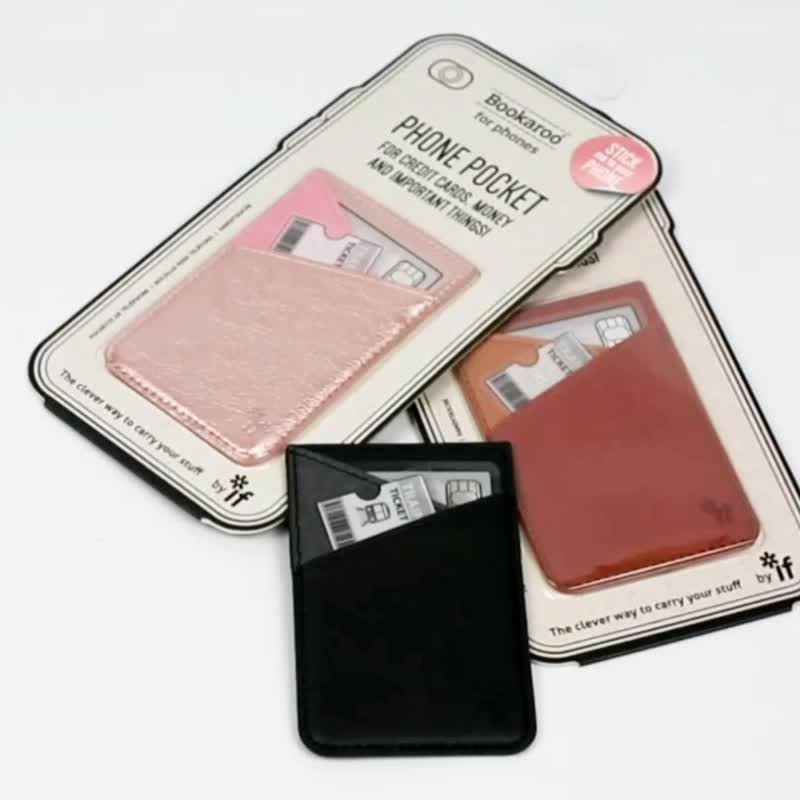 Bookaroo手机卡包 背贴证件公交卡套分离式双卡皮质潮流手机配件 - 其他 - 其他材质 多色