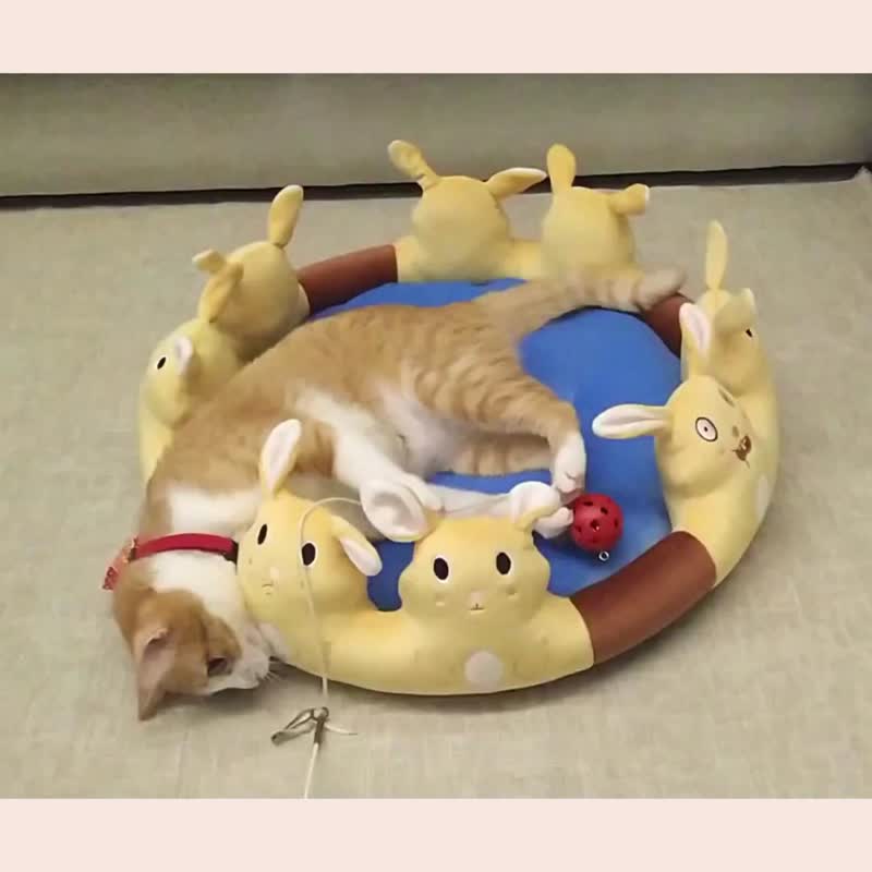 泡汤床垫 - 泡汤的青蛙 凉垫 可拆式床垫 - 床垫/笼子 - 其他人造纤维 绿色